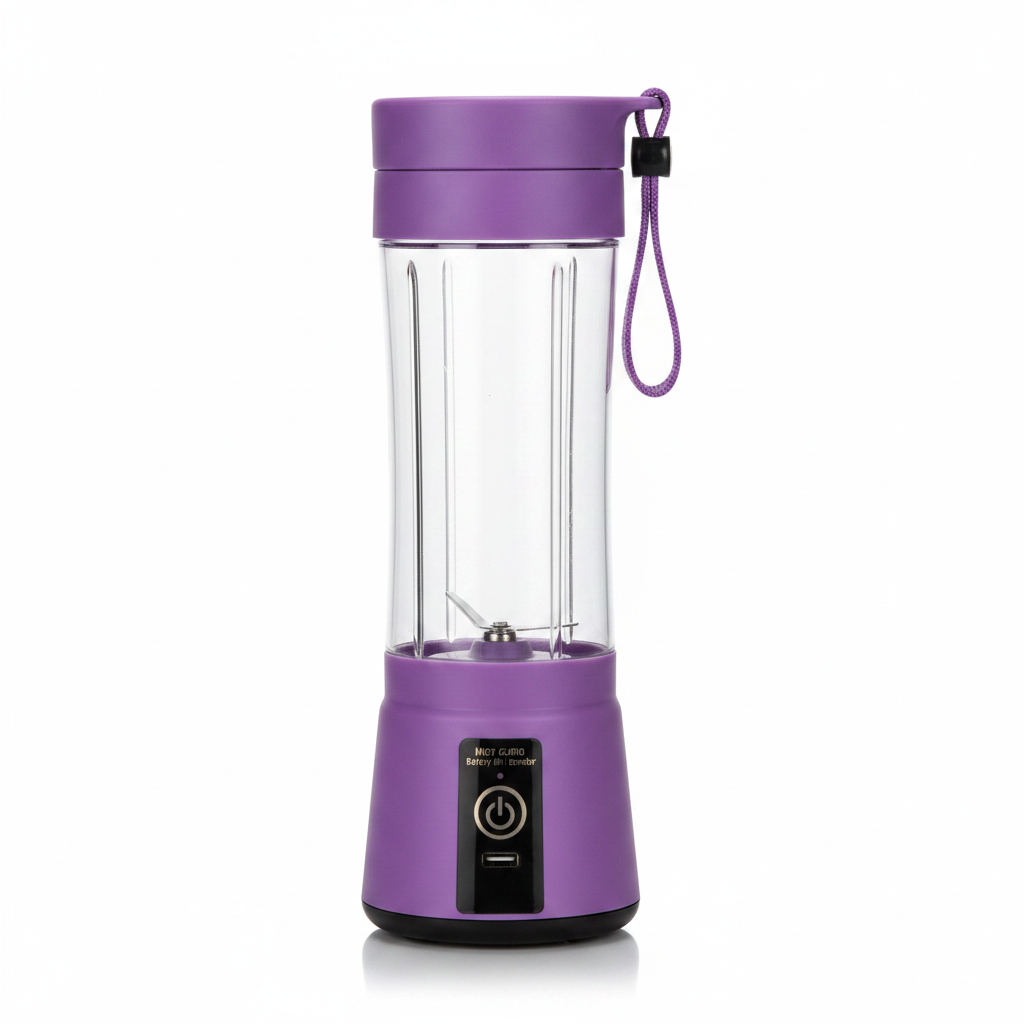 Liquidificador Portátil com Carregamento USB — Mini Espremedor Elétrico