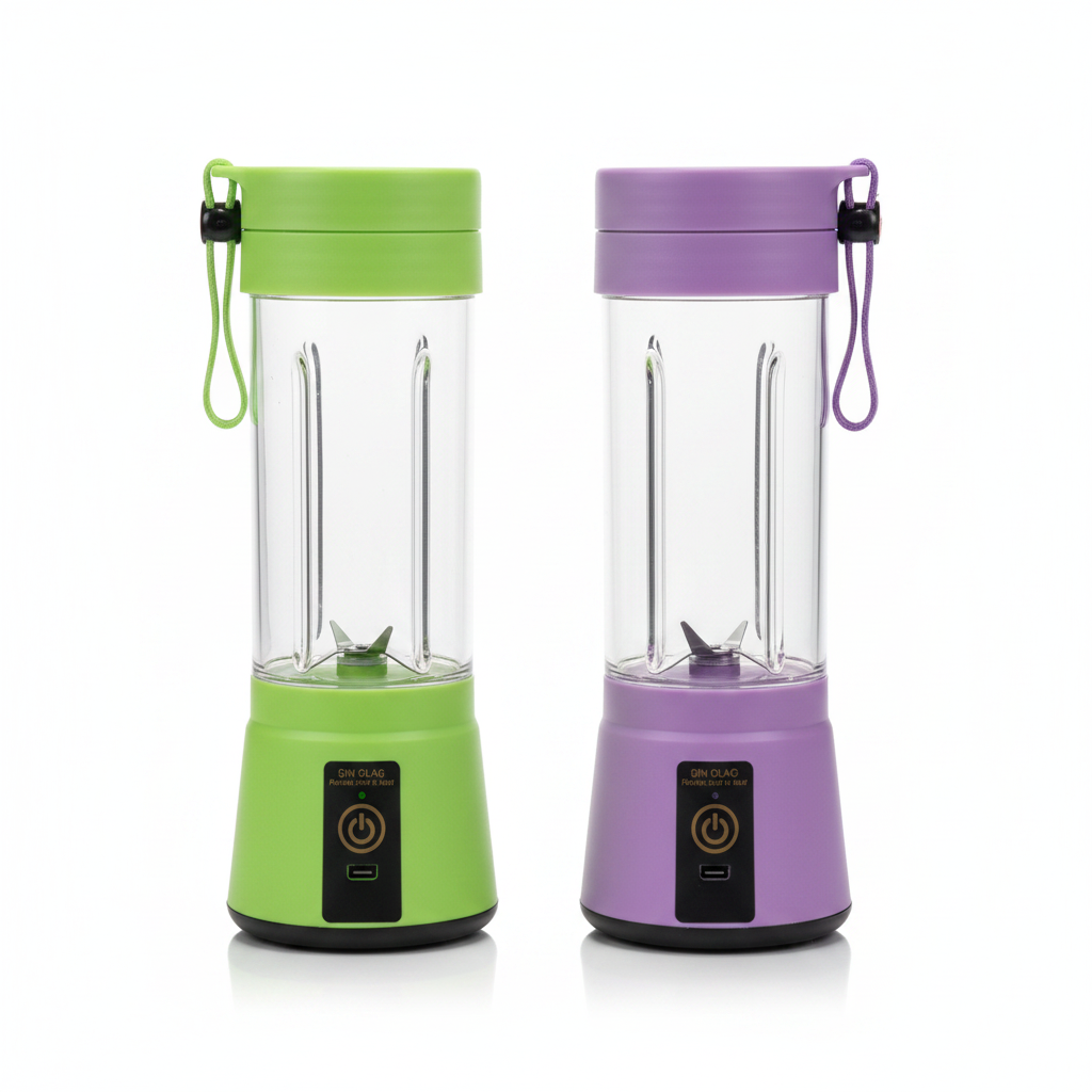 Liquidificador Portátil com Carregamento USB — Mini Espremedor Elétrico