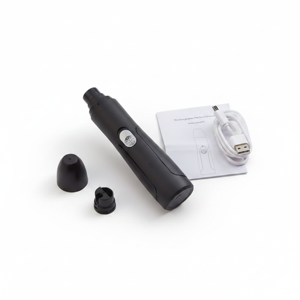 Cortador de Unhas Elétrico para Pets — Lima Automática Recarregável USB