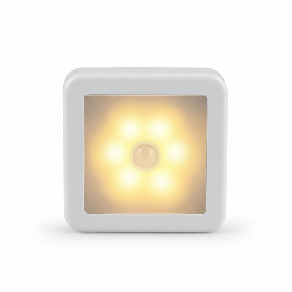 Luz Noturna Inteligente com Sensor de Movimento LED