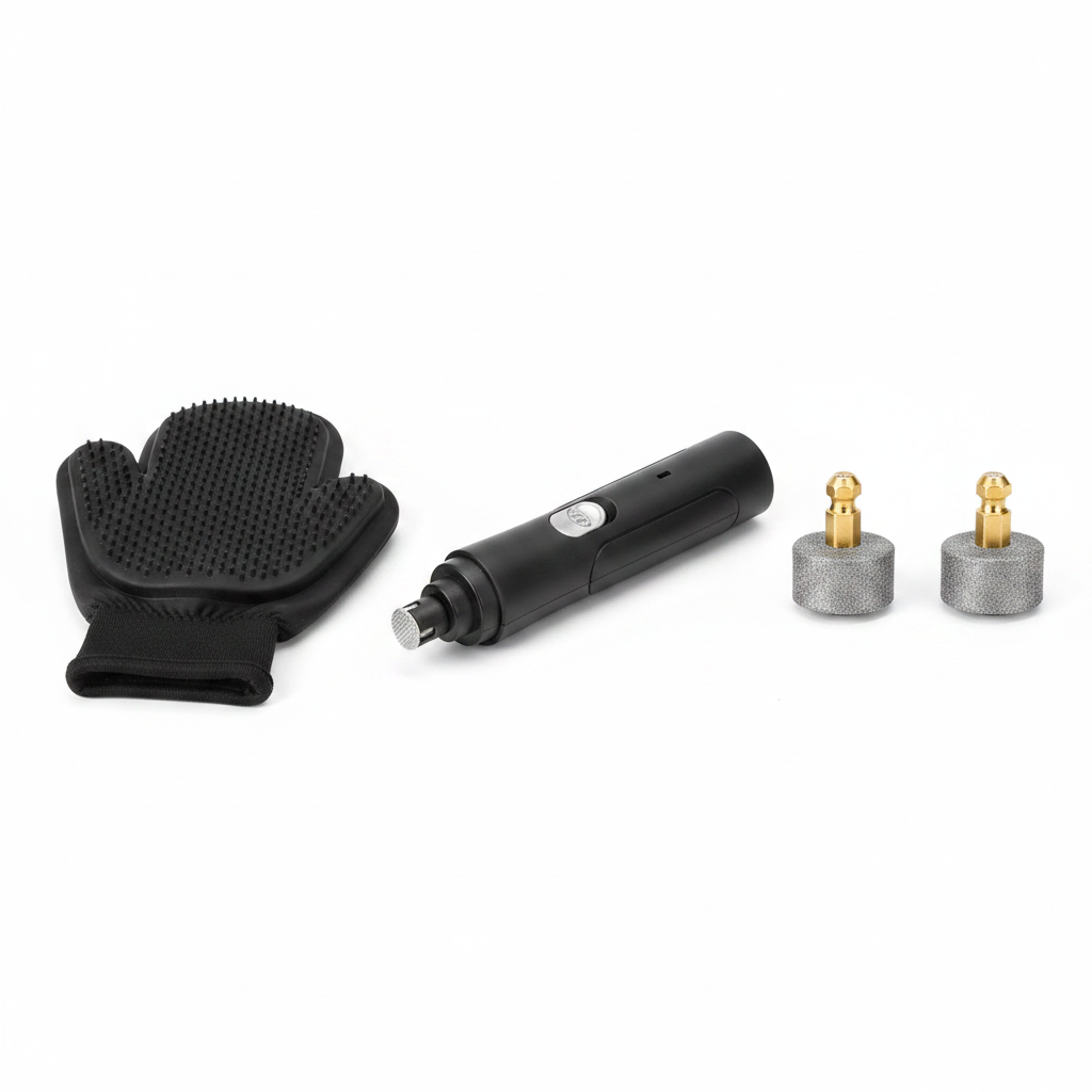 Cortador de Unhas Elétrico para Pets — Lima Automática Recarregável USB