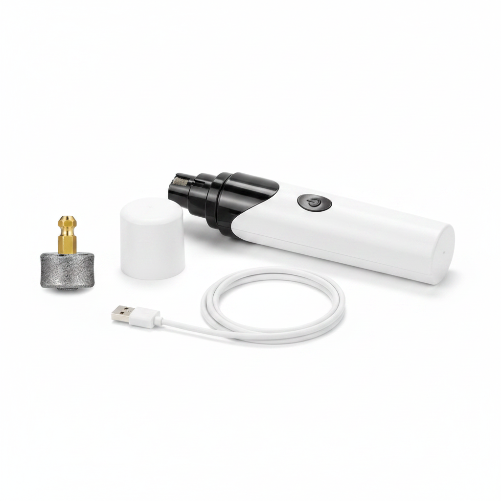 Cortador de Unhas Elétrico para Pets — Lima Automática Recarregável USB
